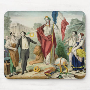 The French Republic Mouse Pad