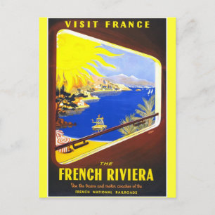 The French Riviera Postcard