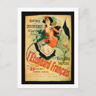 'The French Standard', poster advertising the 'Ate Postcard