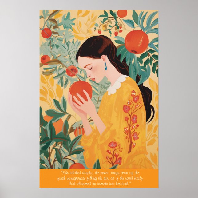 The Fresh Pomegranate Poster (Front)