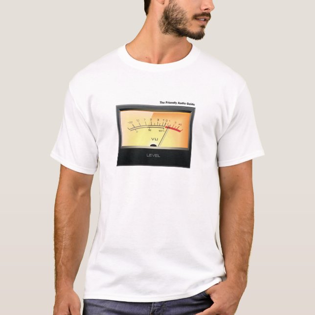 The Friendly Audio Guide men's T-shirt (Front)