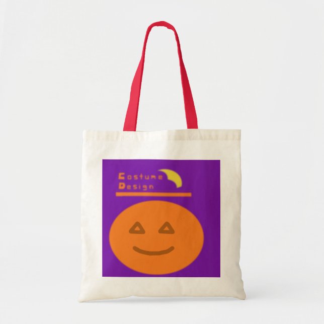The Friendly Pumpkin Treat Tote Bag (Front)