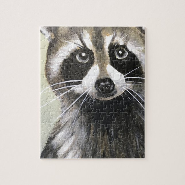 The Friendly Racoon Jigsaw Puzzle (Vertical)