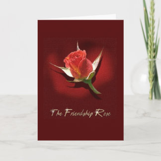 The Friendship Rose Card
