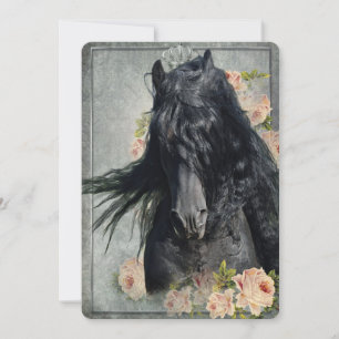 The Friesian - Greeting Card
