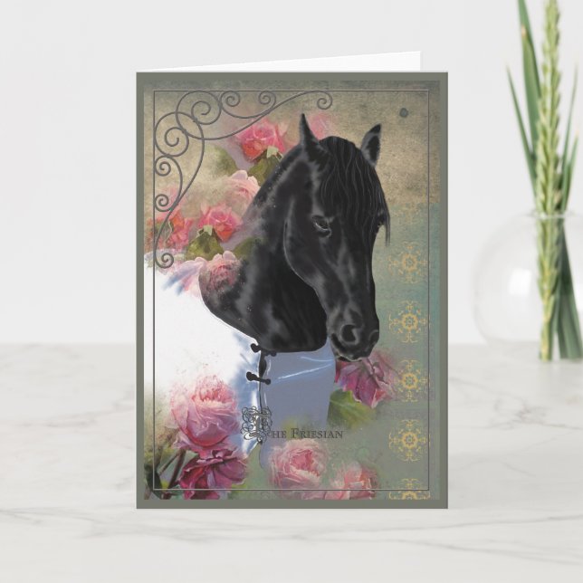 The Friesian - Greeting Card (Front)