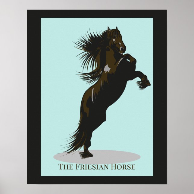 The Friesian Horse - Poster (Front)