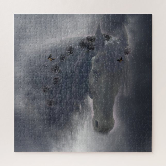 The Friesian Horse - Puzzle (Vertical)
