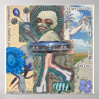 The Frightful Concussion by Natalie Schorr Poster