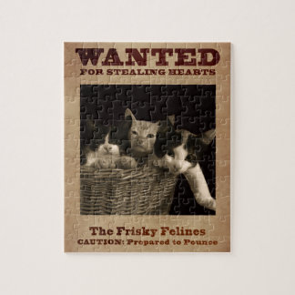 The Frisky Felines Jigsaw Puzzle