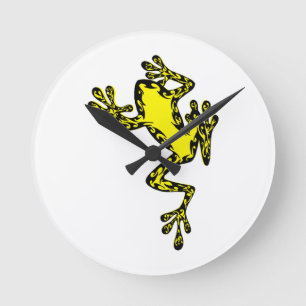 THE FROG MOVES ROUND CLOCK