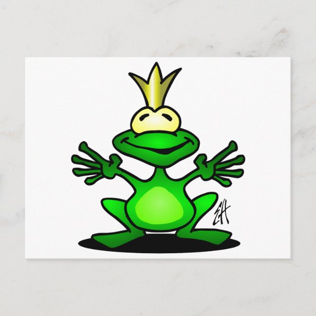 The Frog Prince Postcard (Front)