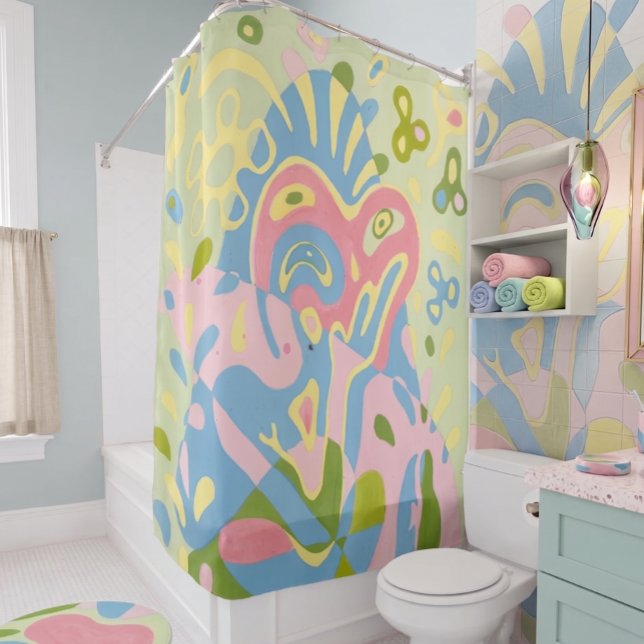 The Frog Shower Curtain (Creator Uploaded)