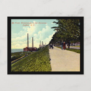 The Front, Buffalo, NY 1915 Vintage Postcard