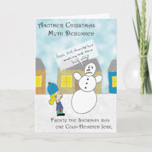 The Frosty Myth Holiday Card