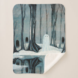 The Frozen Lake Sherpa Blanket