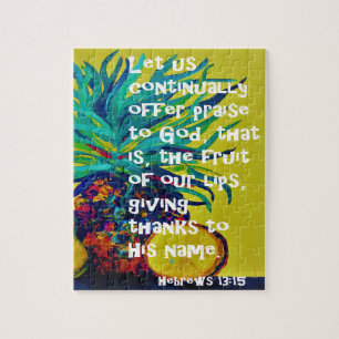 The Fruit of Our Lips Jigsaw Puzzle
