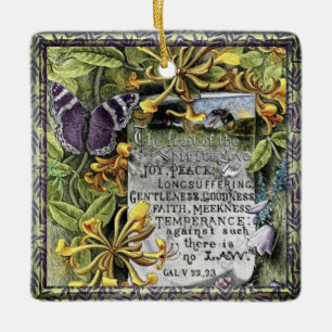 The Fruit Of The Spirit Ceramic Ornament
