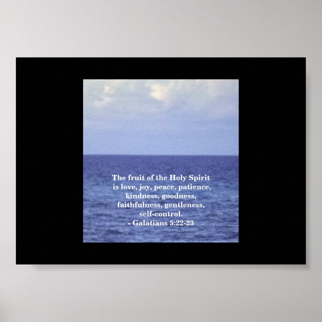 THE FRUIT OF THE SPIRIT POSTER (Front)