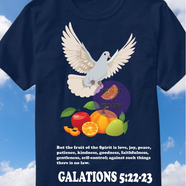 The Fruit of the Spirit Scripture - Bible T-Shirt (Creator Uploaded)
