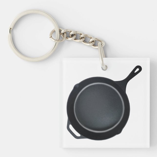 The Frying Dutchman Skillet Keychain (Front)