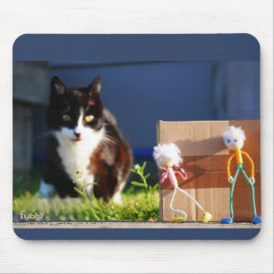 The Fubby's play hide and seek with Kat Ping. Mouse Pad