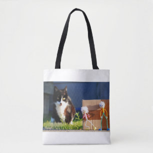 The Fubby's play hide and seek with Kat Ping. Tote Bag