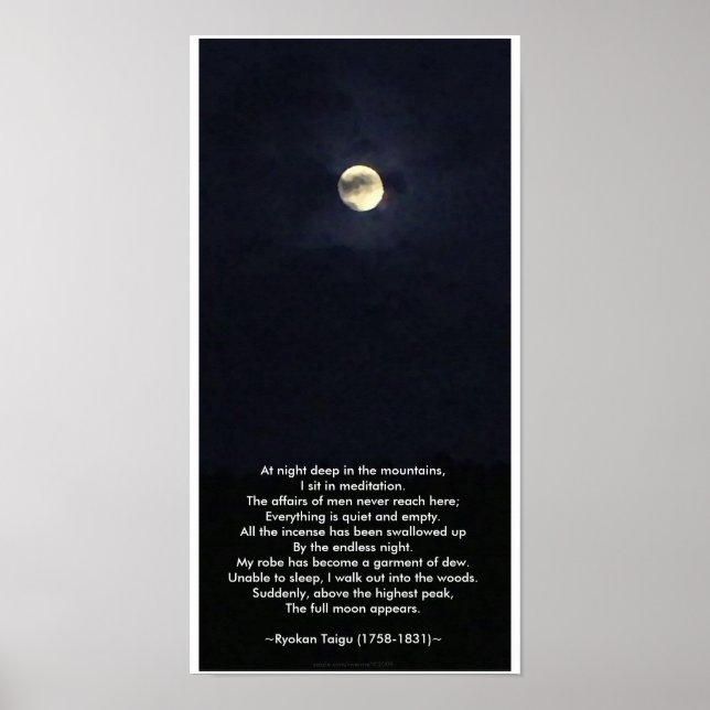 The Full Moon Appears/ Poster (Front)
