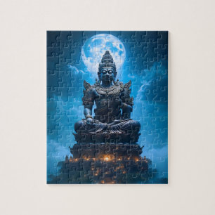 The Full Moon Light of the Buddha Jigsaw Puzzle
