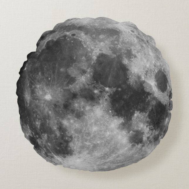 The Full Moon Round Cushion (Front)