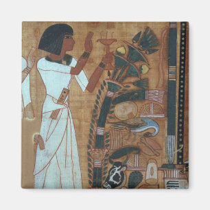 The Fumigation of Osiris, page from the Book of th Magnet