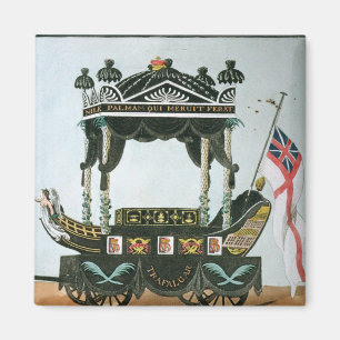 The Funeral of Lord Nelson on 9th January 1806 Magnet