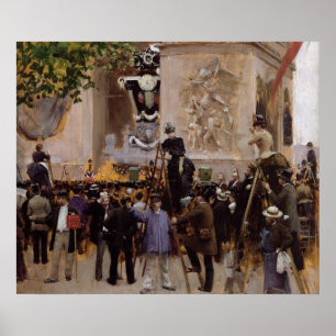 The Funeral of Victor Hugo Poster