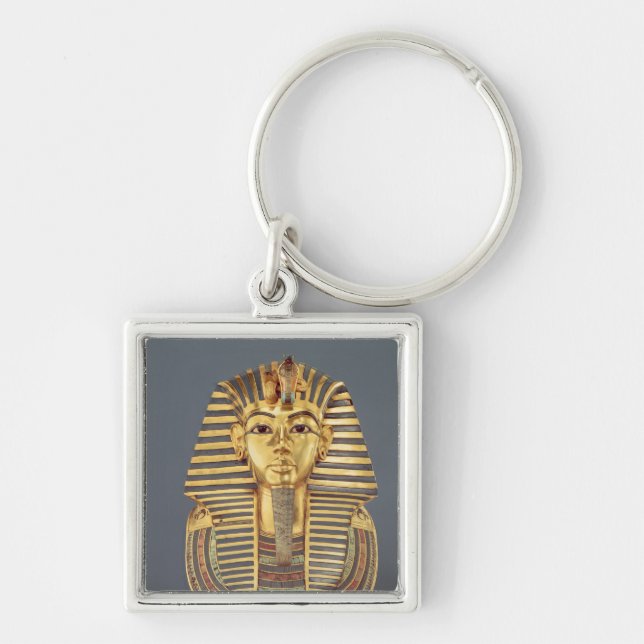 The funerary mask of Tutankhamun Key Ring (Front)