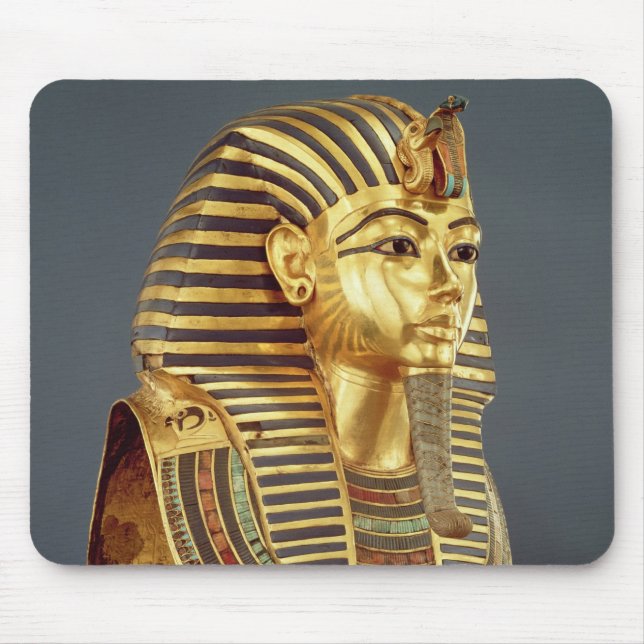The funerary mask of Tutankhamun Mouse Pad (Front)