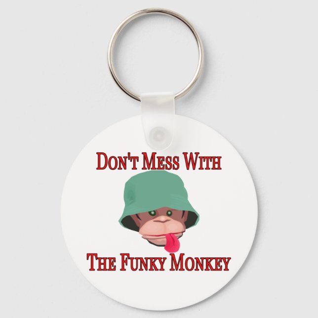 The Funky Monkey Key Ring (Front)