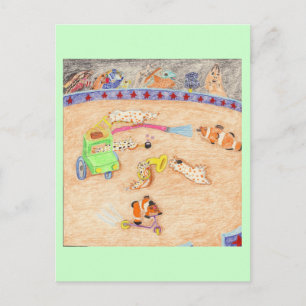 The Funniest Clowns Postcard