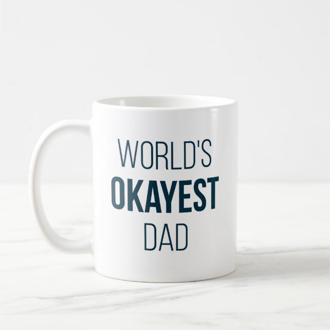 The Funny Father's Day mug (Left)