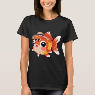 The funny fish with the hat T-Shirt