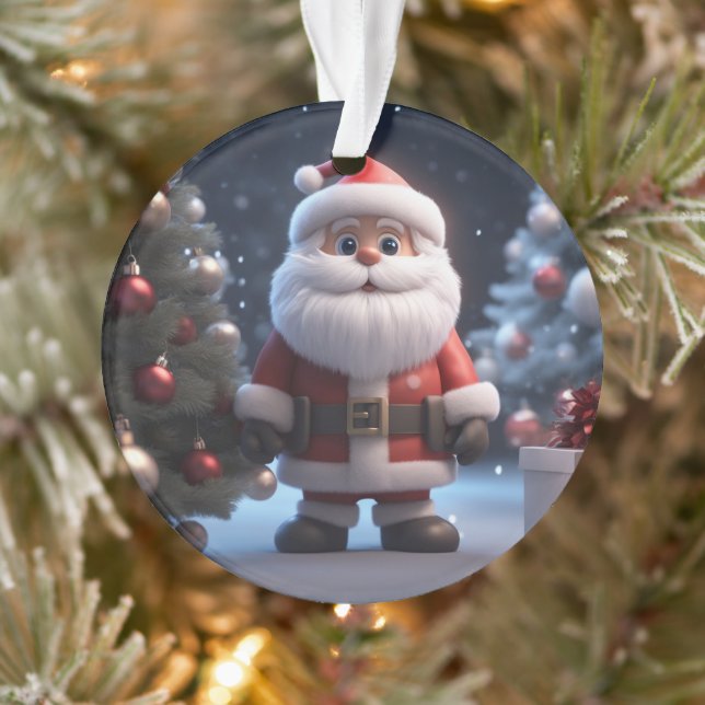 The Funny Santa Ornament (Tree)