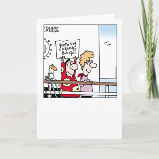 The Funny Side of Cruising-a-by Graham Harrop Card