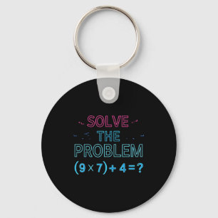 The Funny Solve Problem Math 67 Meme Key Ring
