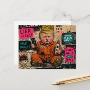 The Funny Toddler President Postcard