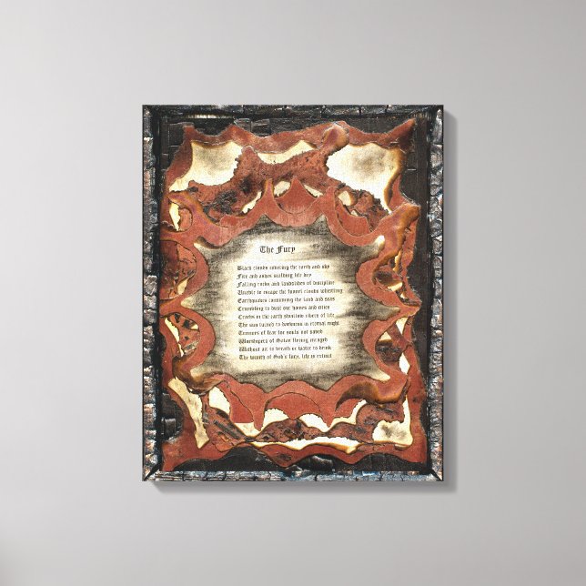 The Fury Canvas Print (Front)