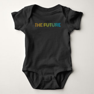 THE FUTURE baby T-Shirt body suit onsie bodysuit