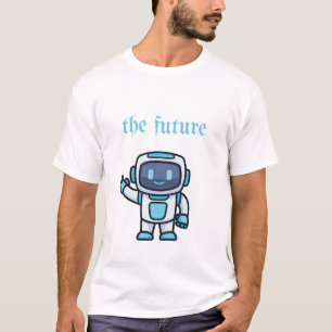 The Future – Cute Robot Design T-Shirt