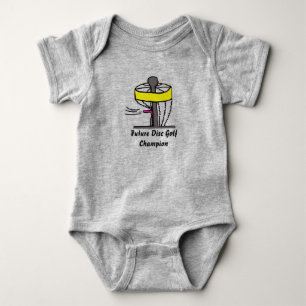The Future Disc Golf champion baby onsie Bodysuit