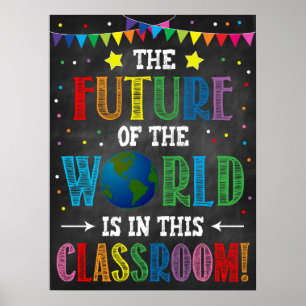 The Future In This Classroom Poster