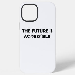 The Future Is Accessible ASL Sign Language Braille iPhone 12 Pro Max Case