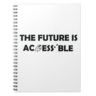 The Future Is Accessible ASL Sign Language Braille Notebook
